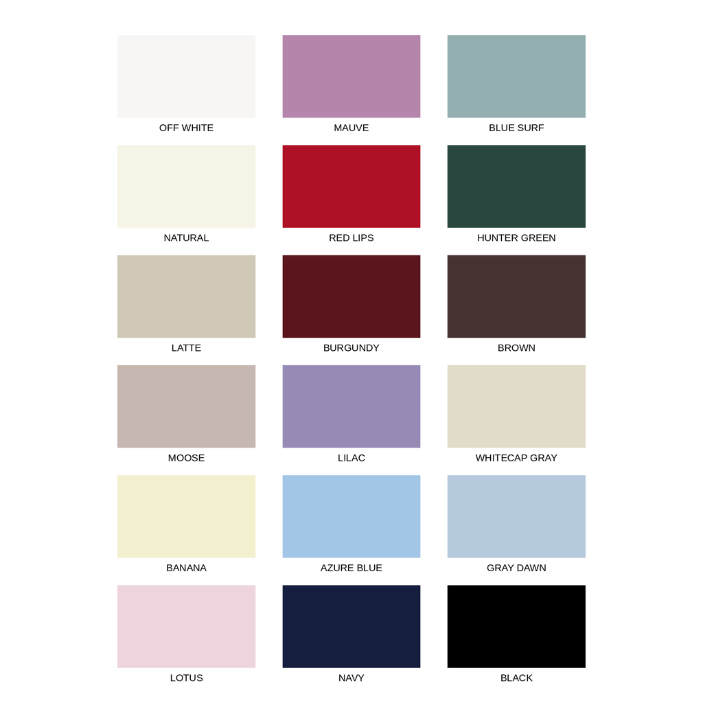 Rosette Lace - Carta de colores