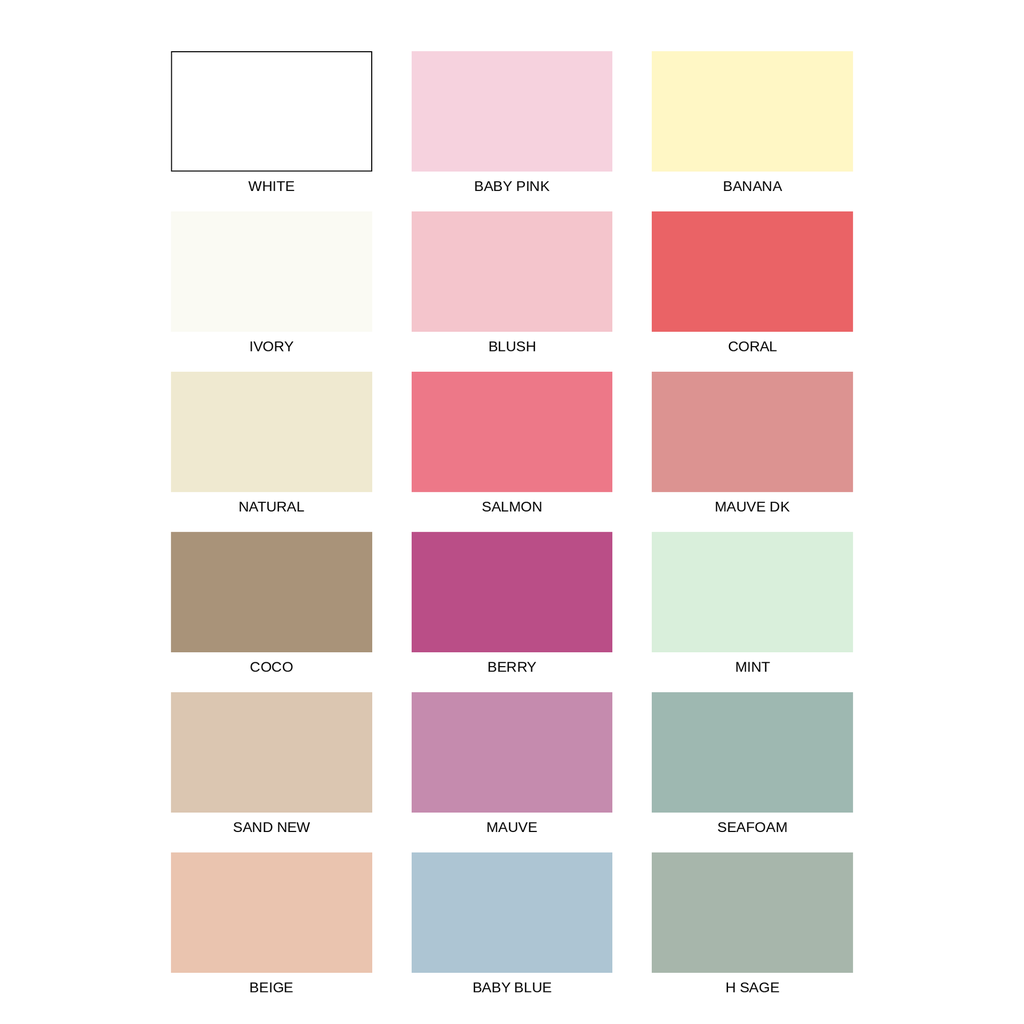 Atlas Rib - Carta de colores 1