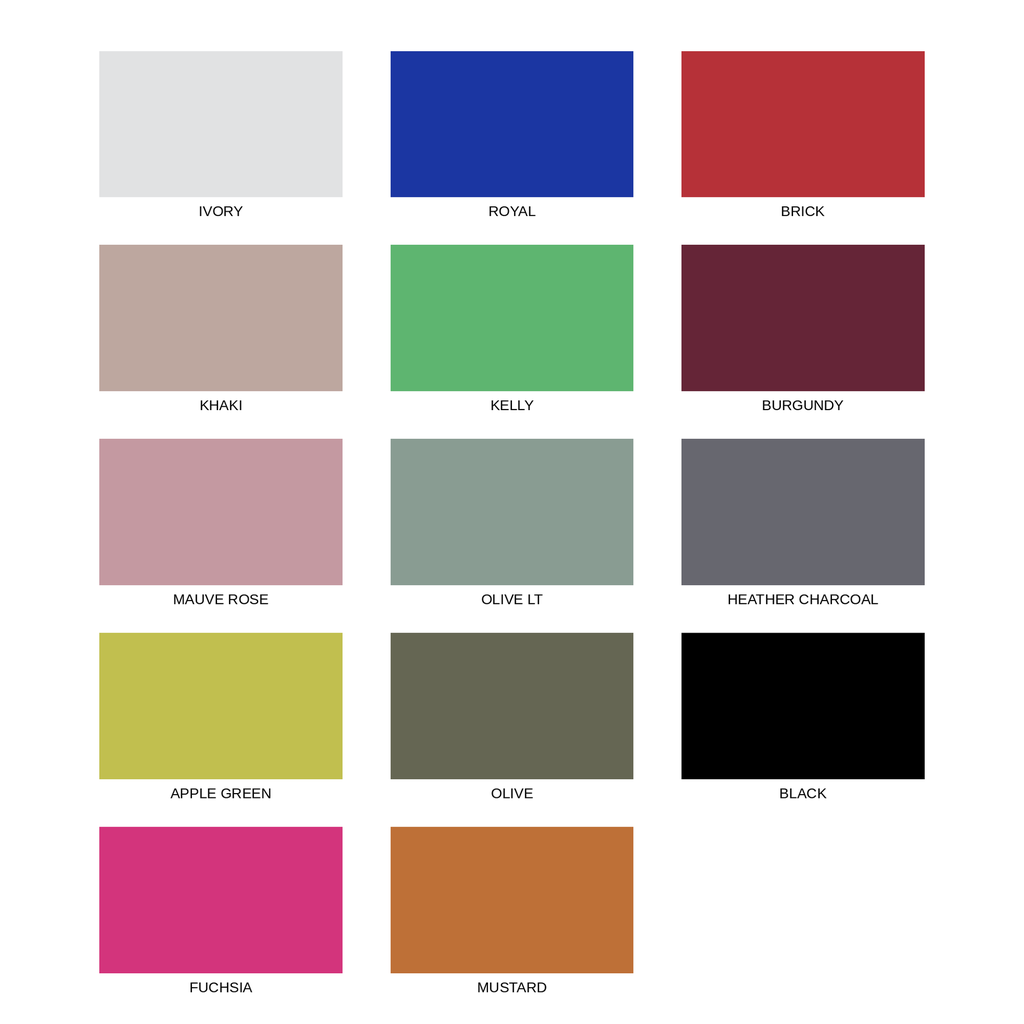 Colorcard Digital Anchor Heavy Rib