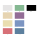 Colorcard Digital Slub Crown Rib