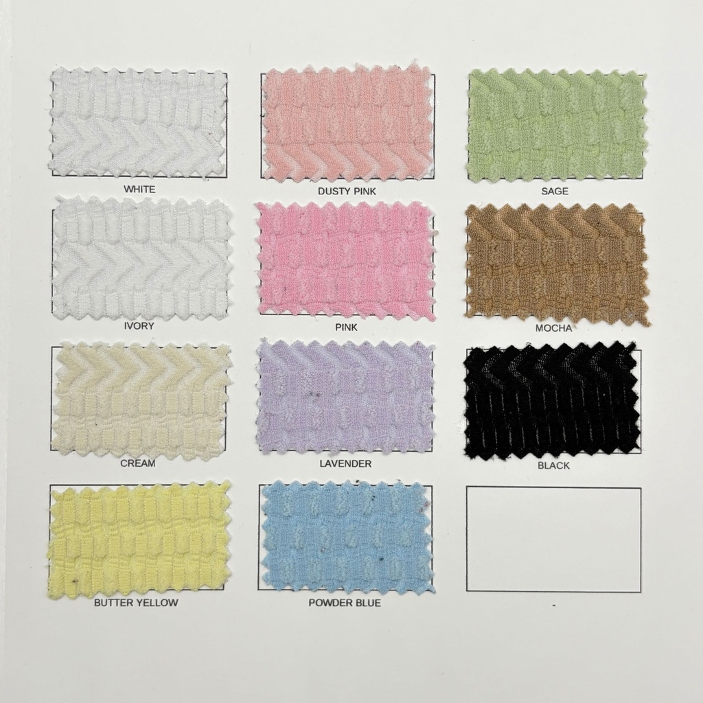 Riviera Chevron - Carta de colores