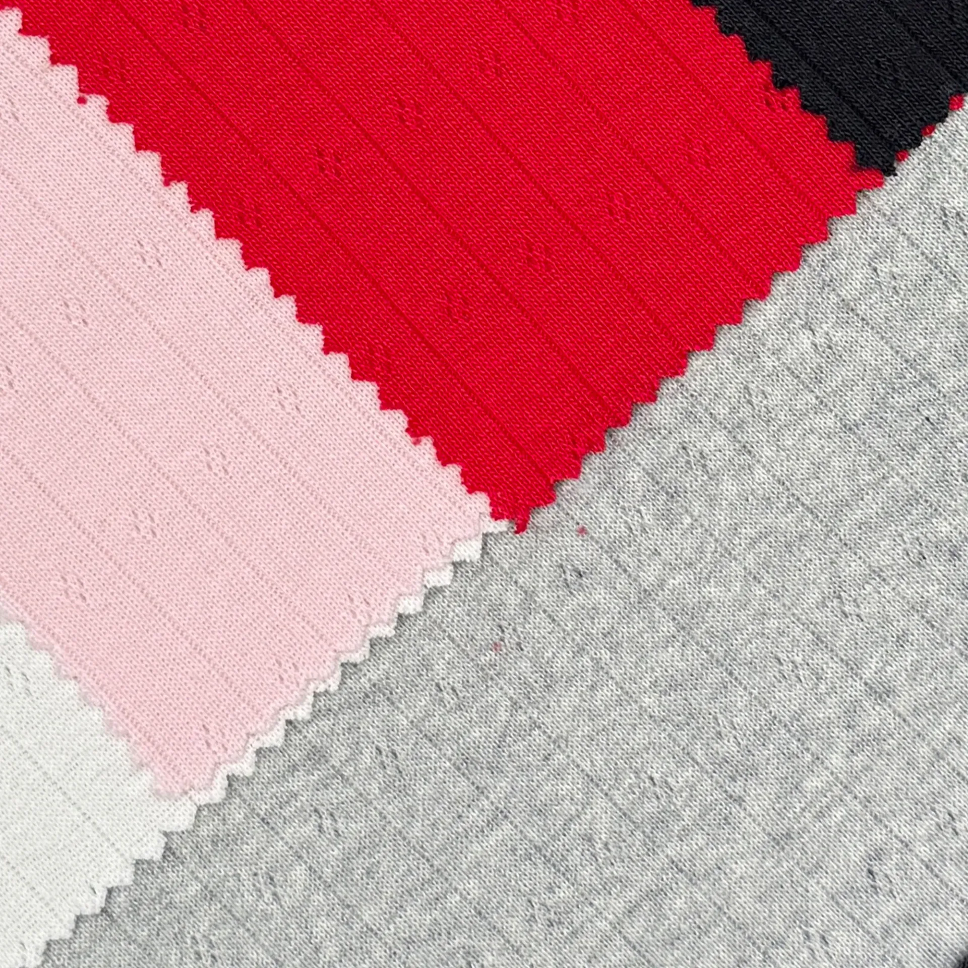 Eyelet Cotton Rib