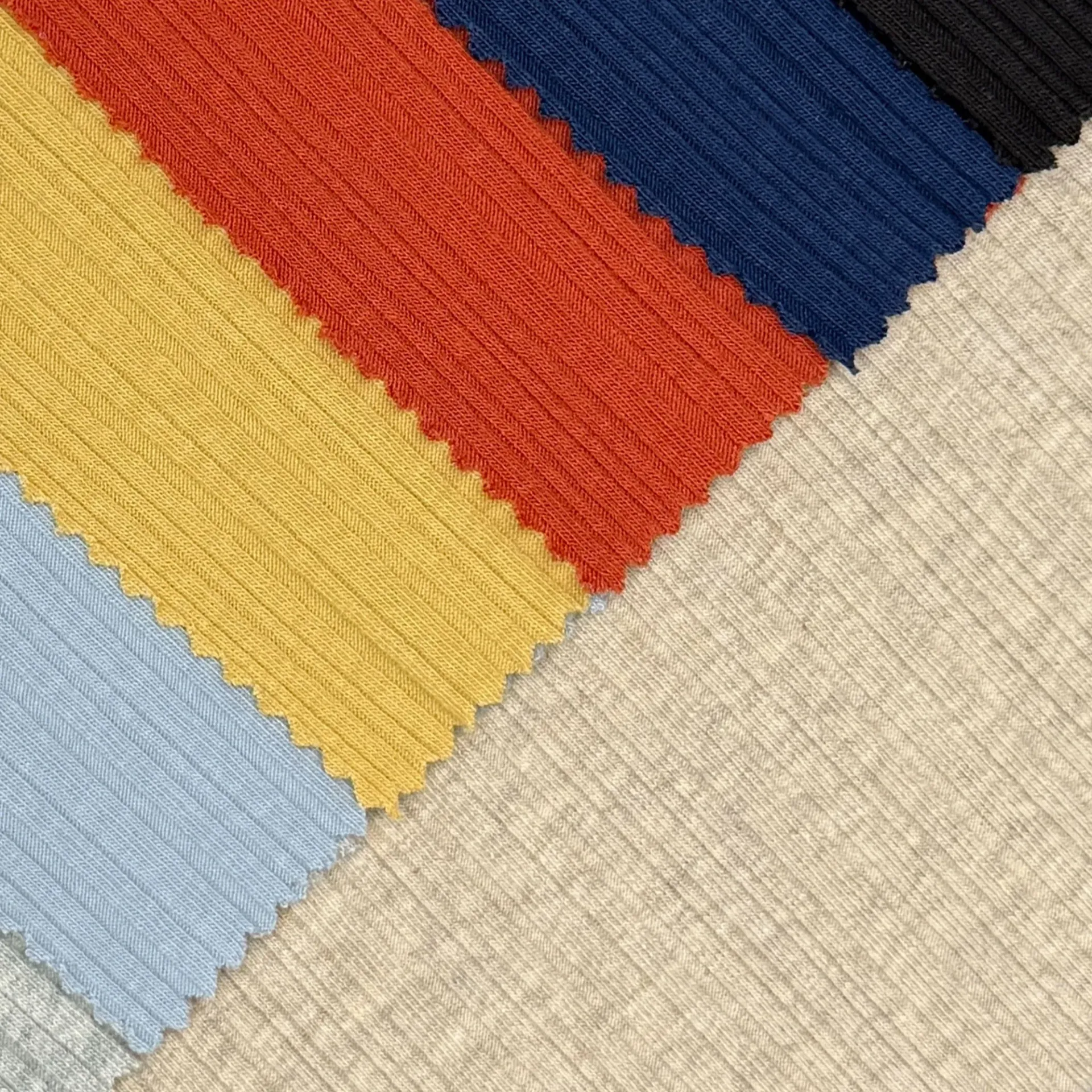 Varigated Cotton Rib
