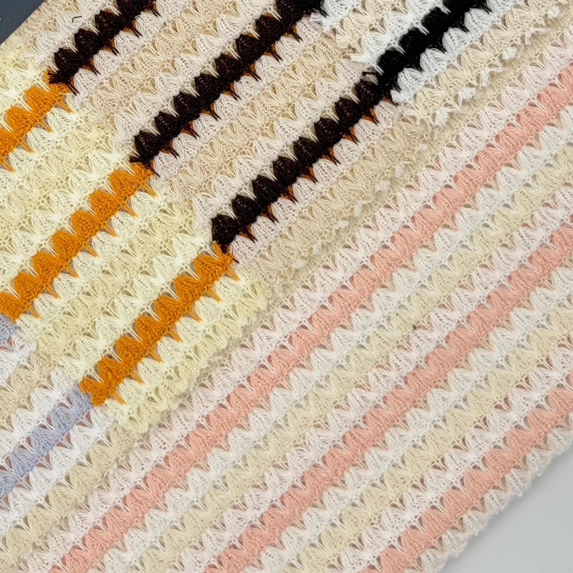 Cabana Crochet Stripe